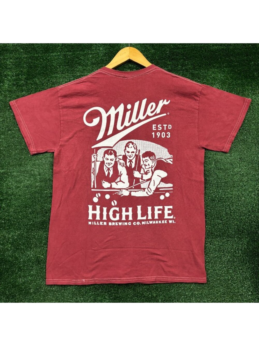 Miller Brewing Co Miller High Life Est 1903 T-Shirt Size Medium
